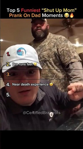 Top 5 Funniest “Shut Up Mom” Prank on Dad Moments (Dad Got Heated!) 😂🔥