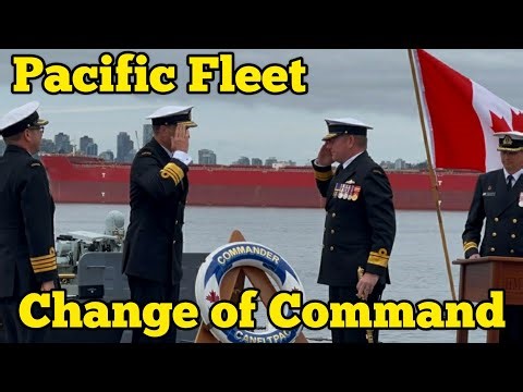 Great Speech! Commander Canadian Fleet Pacific Change of Command Ceremony 2025 | Go Bold