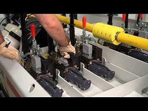 Signode GCU-3000 Corrugated Unitizer - Positions for 6 modular heads