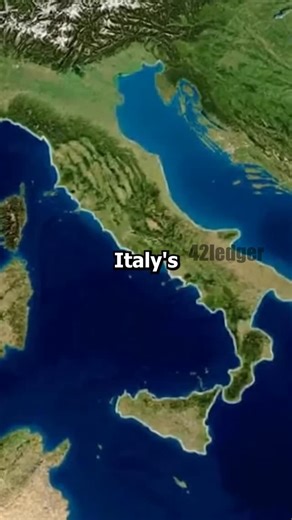 @42ledger on Instagram: "Uncovering the HIDDEN MYSTERY behind Italy’s shape…"