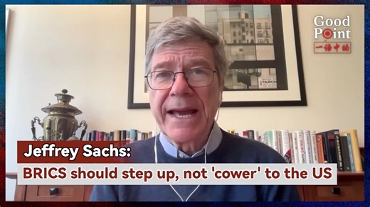 Jeffrey Sachs: BRICS should step up, not 'cower' to the US
