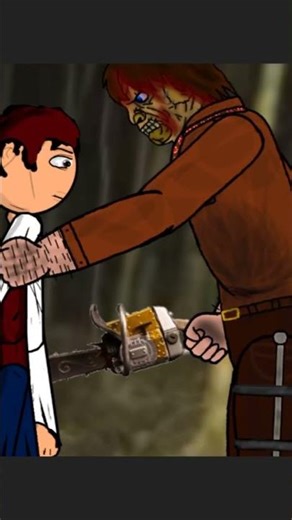 leather face drawing cartoons 2😱😱