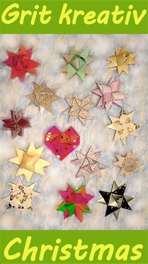 Kennst du schon diese Fröbelsternvarianten? Anleitungen für die Fröbelsterne sind auf meinem Kanal