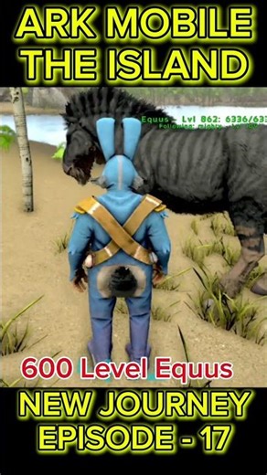 1 Minute Me Equus Tame 😱 #arkmobile