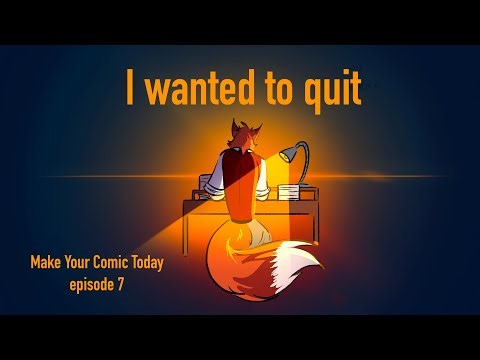 Finding motivation when you feel like giving up... // Make Your Comic Today Ep 7