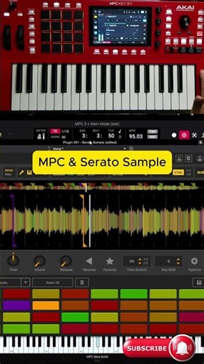 Flipping Samples FAST on the Akai MPC & Serato Sample!!!! #akai #choppingsamples #mpc #seratosample