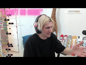 xQc explains why he lives with Alinity