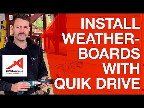 Weatherboard Screws Installation