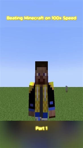 Part 1 Beating Minecraft on 100x Speed #rekrap2 #game #gameboy