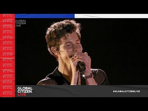Shawn Mendes takes the Stage Performing "Wonder" | Global Citizen Live