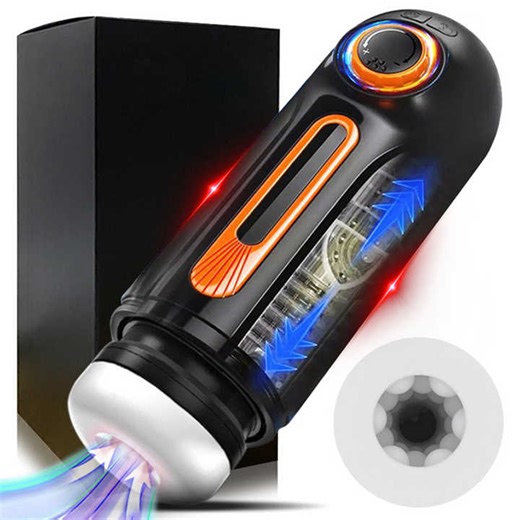 Automatic Thrusting Male Vibrators Sucking Vibrating Modes Pussy Pocket Sex Toys for Men Electric Penis Pump Masturbator Machine