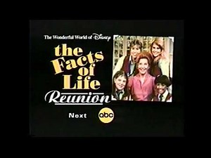 THE WONDERFUL WORLD OF DISNEY 2001 Promo ("The Facts of Life Reunion")