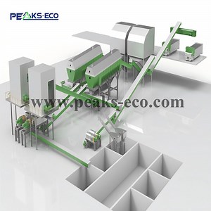[Hot Item] Peaks-Eco Brand Manufacturing Factory Solid Waste Sorting and Recycling Equipment 100-1000 Tons Per Day Solution Design Charge