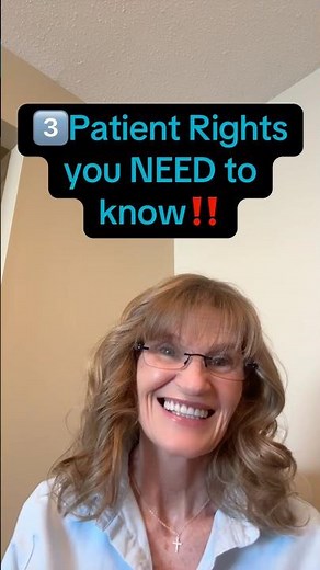 3️⃣Patient Rights You Need to Know‼️