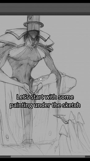 Matariel Painting Process | Art of Peter Mohrbacher