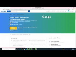 how to guide on getting free certification from google ( PROJECT MANAGMENT CERTIFICATION)