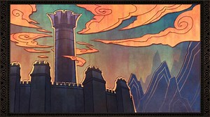 Tyranny's player bases are ancient magical skyscrapers all over the land called Spires