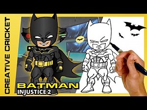 How to Draw Batman for Kids