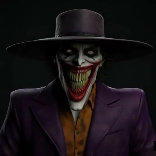 Joker's Wild Loop: Creepy Animated Background for Your Chaos Era #joker #batman #aiart #dccomics