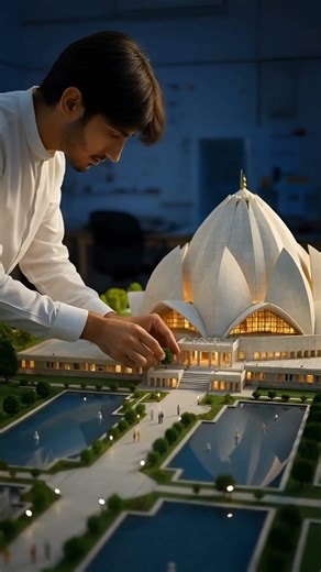 India 🇮🇳 ka iconic Lotus Temple 🤍🌸#LotusTemple#Delhi#India#LotuTempleDelhi