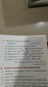What is measurement? How is a measurement expressed?State two ... | Filo