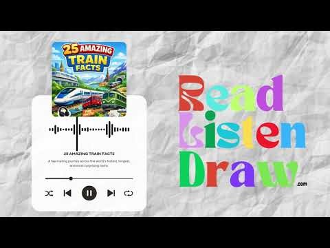 25 Amazing Train Facts for Kids 🚆 Learn About Trains Around the World | Audiobook