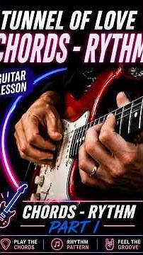 Tunnel Of Love Chords & Rythm PART I 🎸 BOTH HANDS | Dire Straits Guitar Lesson