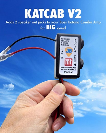 Your combo amp has untapped potential! Small and powerful, the...