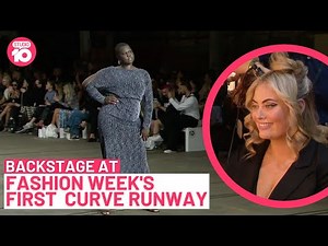Backstage At Fashion Week's First Curve Runway | Studio 10