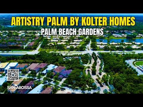 Inside a MEGA MANSION by Kolter Homes | Gino Santarossa Artistry Palm Luxury Home Tour