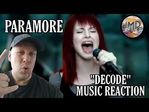 Paramore Reaction - Decode | First Time Reaction