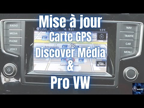 Mise à jour Carte GPS Discover Media & Pro VW