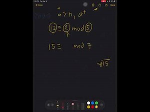 Modular Arithmetic (Case 1)