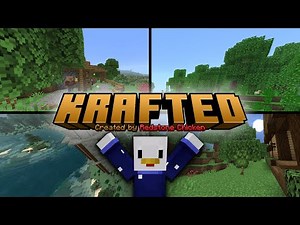 Krafted Full Release!! - Minecraft Bedrock Modpack (MCPE)