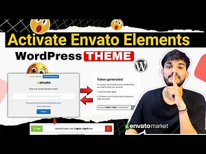How to Activate Envato Elements Theme's (Envato Item Purchase Code / License Key) | Token Generate