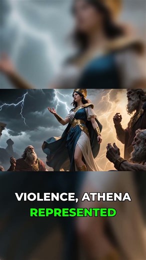 Why Athena Was Different Mind Over Might #history #historicalmyths #mythologyshorts#olympiangods