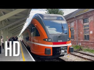 The Most Beautiful Railway in Estonia | Train Ride from Tartu to Põlva