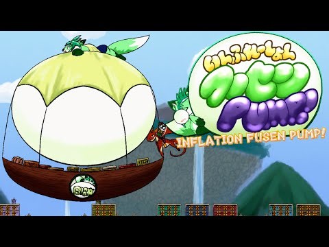 Inflation Fusen Pump 🚁 | A Furry Girl Inflate Her Belly!