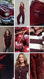 17K views · 140 reactions | Burgundy is having a moment… and we’re here for it.  Click to shop  https://bit.ly/4mFDiey | Peacocks | Facebook