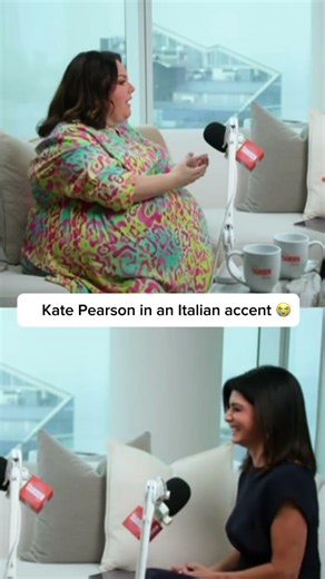 Kate Pearson… But in an Italian Accent ​@thetamsenshow