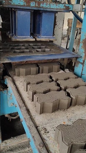 How Concrete Road Blocks Are Made Full Machine process