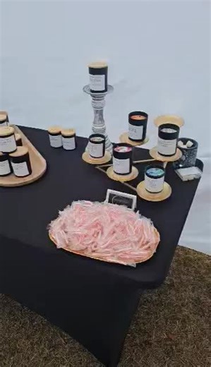 Come Out And Visit Our Booth At Homestead Hollow! We Have Candles, Hard Wax And Soft Wax For Some Good Home Scents. We Also Have Our Car Diffusers For Car Freshness. #homesteadhollow #booth #candles #carfreshener #waxwarmer #alabama #shoplocal #stopby