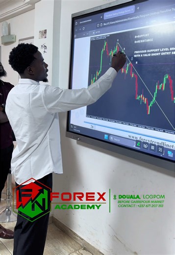 Cette exercice est très important parce que ça montre le niveau de compréhension des étudiants en ce qui concerne la structure du marché. Rejoignez notre prochaine séance de formation. #fnforexacademydouala #forex #fnforex
