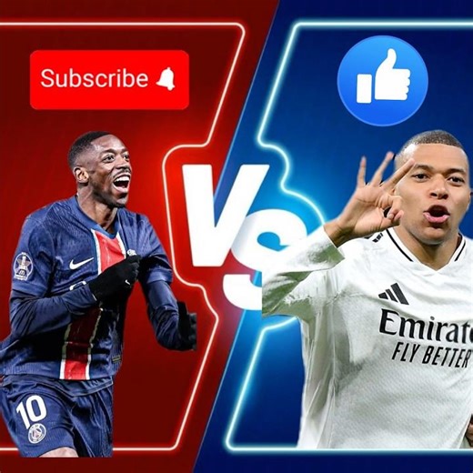 Dembélé vs Mbappé 😳🔥 Speed & Skill Duel #football #shorts