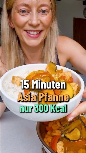 Quick Asian stir-fry | wok dish with only 300 kcal 🍛