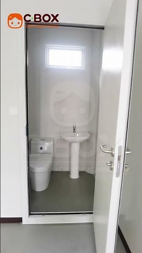 CBOX Flat Pack Container House With Bathroom
