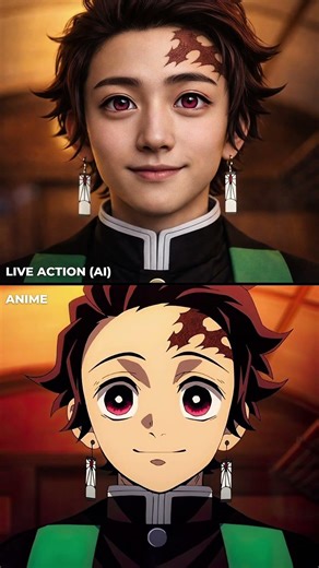 Demon Slayer Characters in Real Life (AI Generated)