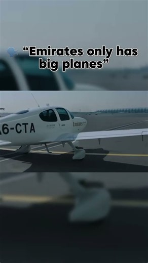 “Emirates only has big planes” #aviation #planes #plen #cute #emiratesairline