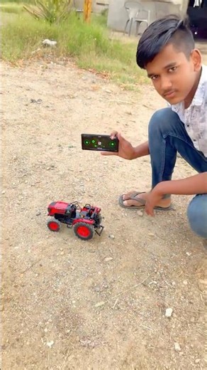 Remote Control Tractor Unboxing and Testing