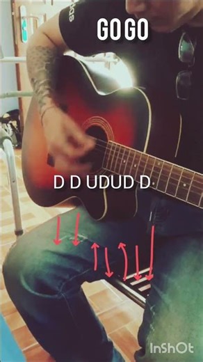 Basic rhythm strumming pattern 🎸🎸🎸